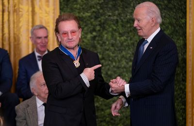 Bono humbled by US presidential honour