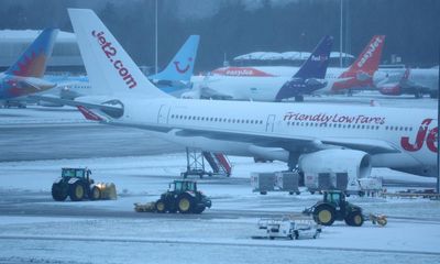 Amber weather warning for snow in northern England extended to Monday