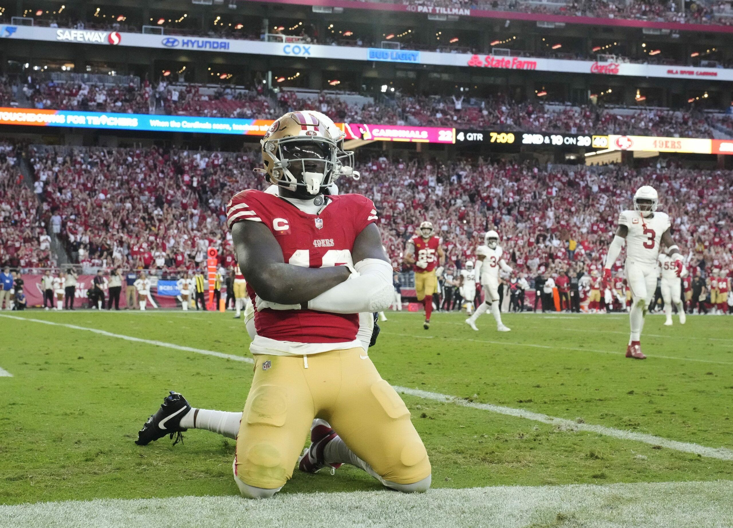Prediction and betting odds for 49ers vs. Cardinals in…