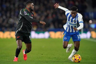 Thomas Partey urges Arsenal to quickly move on from frustrating Brighton draw