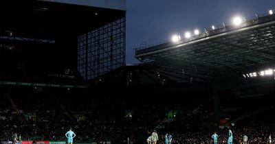 Bizarre moment Celtic Park plunged into darkness mid-match