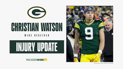 Packers WR Christian Watson suffers knee injury vs. Bears