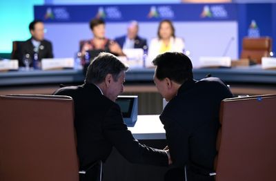 Blinken Wades Into South Korea Political Crisis