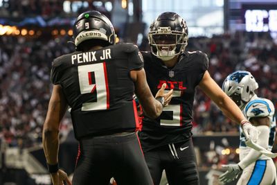 Watch: Falcons’ Drake London catches his second TD vs. Panthers