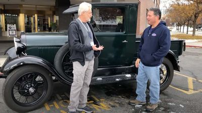 EV-Swapped 1928 Ford Model A Pickup Is A Prohibition Electric Truck