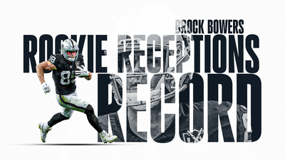 Raiders TE Brock Bowers breaks rookie receptions record…again