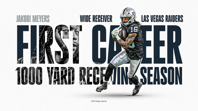 Raiders WR Jakobi Meyers has first career 1000-yard season