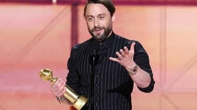 Kieran Culkin Wins Golden Globe For Best Supporting Actor