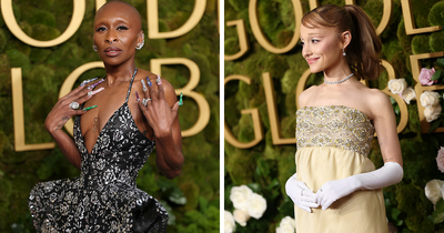 “Won’t Need A Fork”: Cynthia Erivo & Ariana Grande Go Wicked With Their Golden Globes Outfits