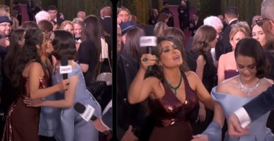 Golden Globes 2025: Salma Hayek and Selena Gomez Give A Masterclass on Latina Solidarity