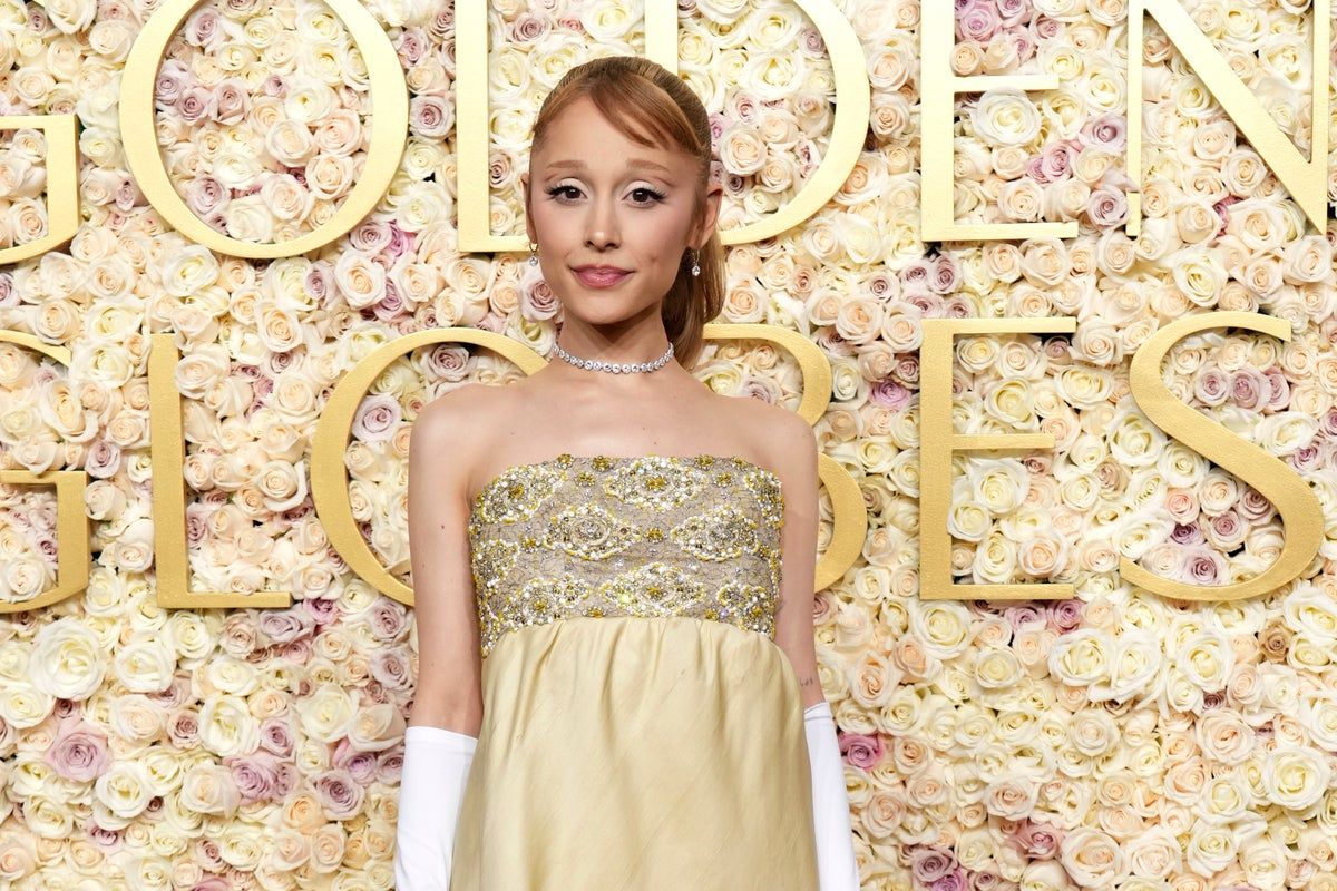 Golden Globes Fashion: Ariana Grande eschews Glinda…