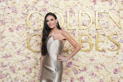 Demi Moore wins first Golden Globe