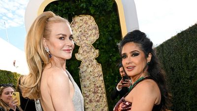 Nicole Kidman & Salma Hayek Spotted Together at Golden Globes After Feud Speculation