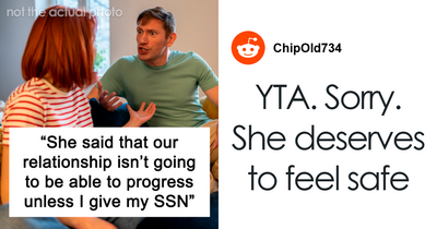 Man Refuses To Share His SSN, Girlfriend Insists It’s Non-Negotiable, Silence Follows