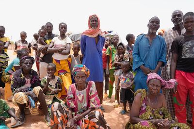 They fled from extremists. Now the government in Burkina Faso tries to hide their existence