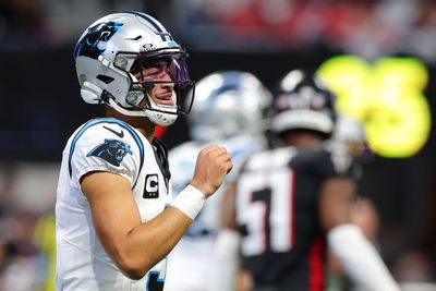 Steph Curry approves Panthers QB Bryce Young’s no-look TD celebration