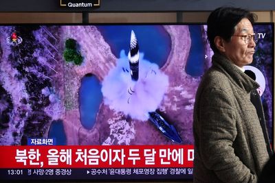 North Korea fires ballistic missile as Blinken visits Seoul