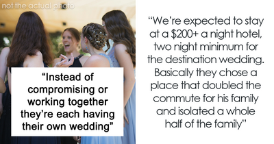 Bride And Groom Decide To Have Two Weddings: “Please Tell Me I’m Not Delusional”