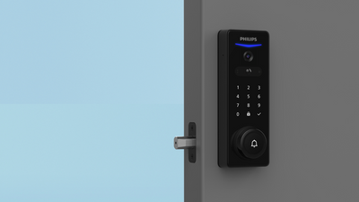 Philips' palm recognition smart lock now features video technology for enhanced front door security