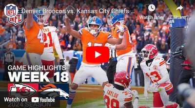 WATCH: Highlights from Broncos’ blowout win over Chiefs