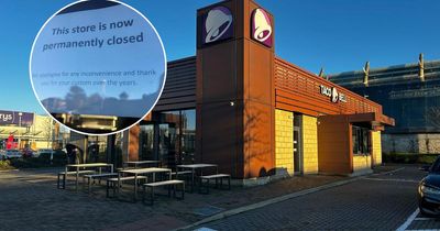 Popular American food chain shuts Scottish store after four years