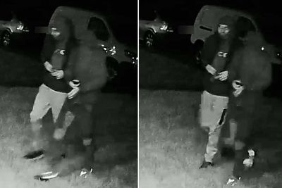 Police appeal to identify two men after fireworks posted through letterbox