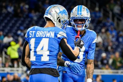 St. Brown, Williams second set of Lions receivers with 1,000 yards in same season