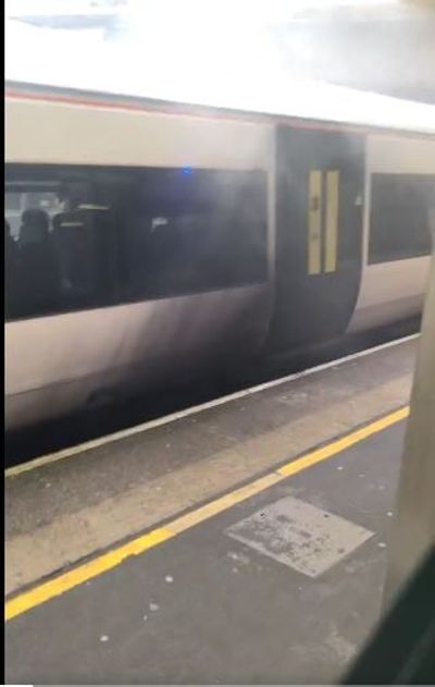 Gatwick Airport station evacuated after train catches fire with passengers facing major disruption