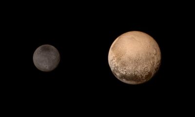 ‘Kiss and capture’: scientists offer new theory on how Pluto got its largest moon