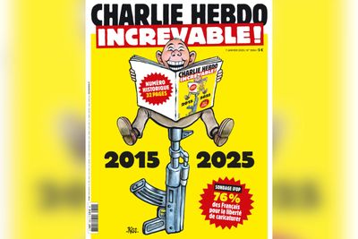 Charlie Hebdo Reprints Infamous Muhammad Cartoon to Mark 10th Anniversary of Terror Attack Over Muhammad Cartoons