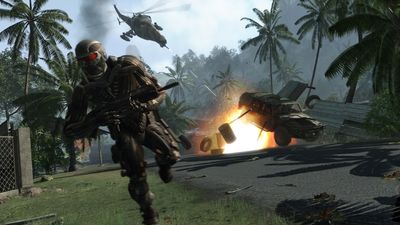 Crysis' magical Nanosuit was so convincing that a nanotech conference asked Crytek's boss to give a keynote speech: 'I said, excuse me, but this is all fake'