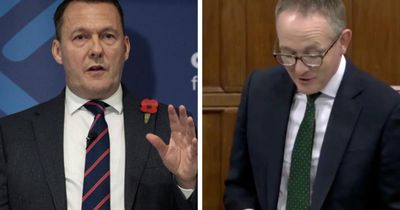 Scottish Tory MP booed after mentioning Russell Findlay in Westminster