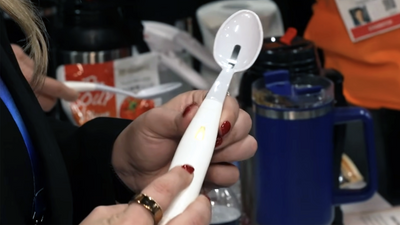 I just tried an electric spoon that makes food taste saltier, and it's easily the weirdest thing at CES 2025