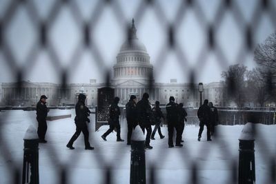 Republicans try to whitewash Jan 6 legacy as snow-covered D.C. airs grievances