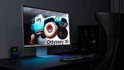 Remember 3D displays? Well they're a thing again at CES thanks to the Samsung Odyssey 3D