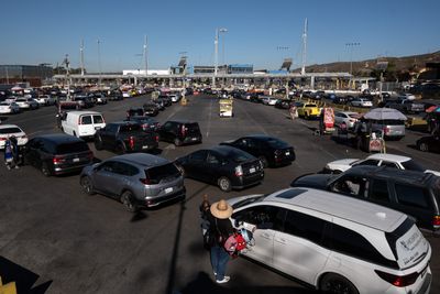 Drone Footage Reveals Tijuana Border Agents Taking Bribes to Speed Up Crossings: 'I Don't Think That's Fair'