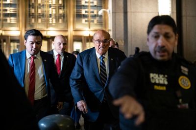 Rudy Giuliani is in contempt of court in $148 million defamation case