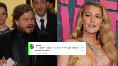 TikTok Thinks This Director’s Golden Globes Speech Was A Subtle Dig At Blake Lively