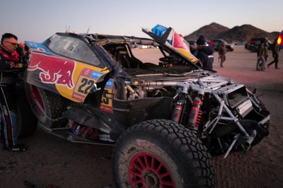 Dakar Rally Champion Sainz Pulls Out After Baciuska Wins Marathon Stage