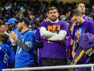 The Vikings fans and media aren’t handling the loss to the Lions very well