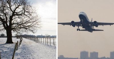 Yellow weather warning extended as Scottish airport forced to halt flights