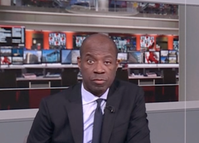 Clive Myrie reassures worried viewers after eye droops during BBC News at Six broadcast