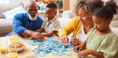 English children lag behind in geometry – parents can help them learn through play