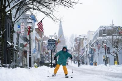 Polar Vortex Brings Frigid Air To United States