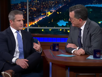 Adam Kinzinger tells Stephen Colbert he’s willing to go to prison in order to stand up to Trump