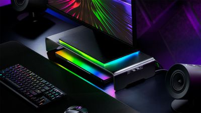 Razer's PC-adjacent CES lineup includes a monitor stand, lights, and a chair with integrated heating and cooling