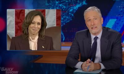 Jon Stewart on Harris presiding over election certification: ‘Like attending your own funeral’