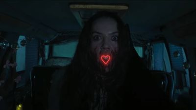 Scream star runs from another serial killer in the first trailer for Valentine's Day horror movie Heart Eyes