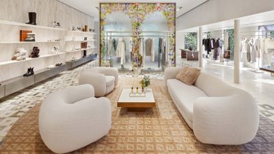 Sweeping arches and tropical greenery, Fendi's Miami flagship store nods to its Roman roots