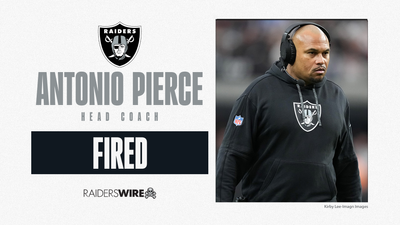 Raiders fire head coach Antonio Pierce after one season